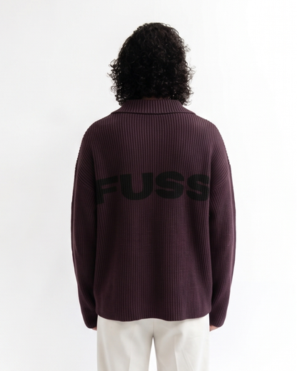 Polo longsleeve purple