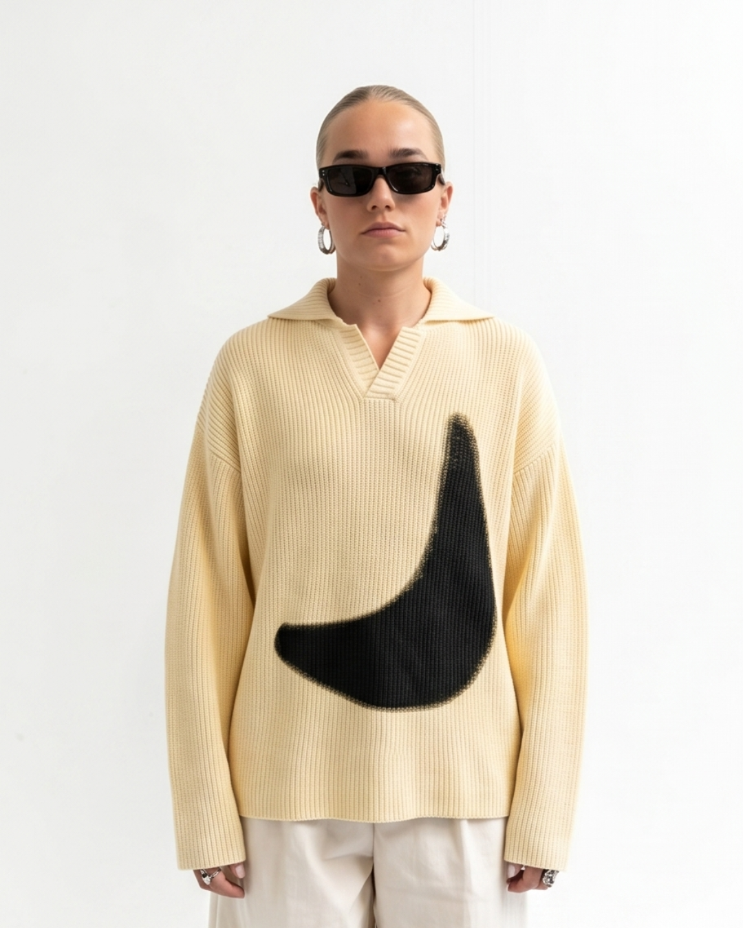 Polo longsleeve yellow