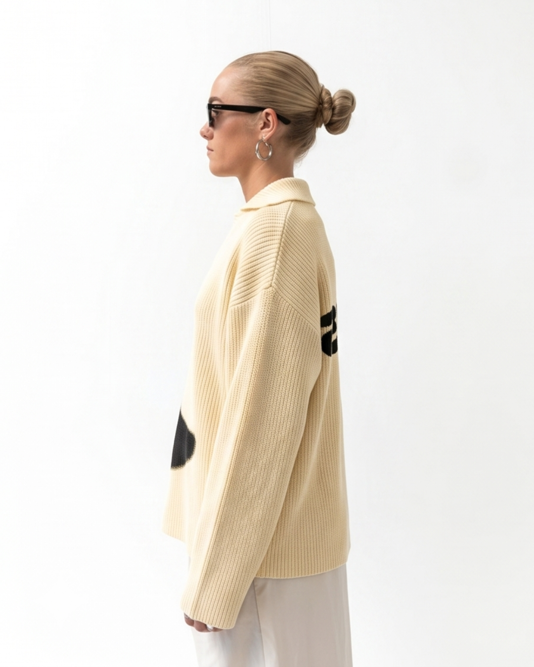 Polo longsleeve yellow