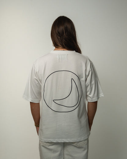 Pocket tee white