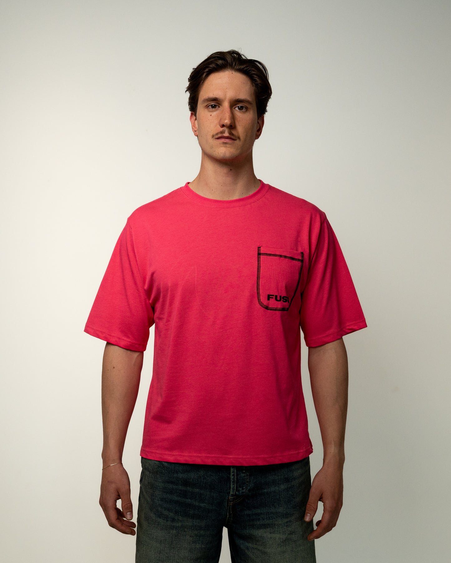 Pocket tee pink