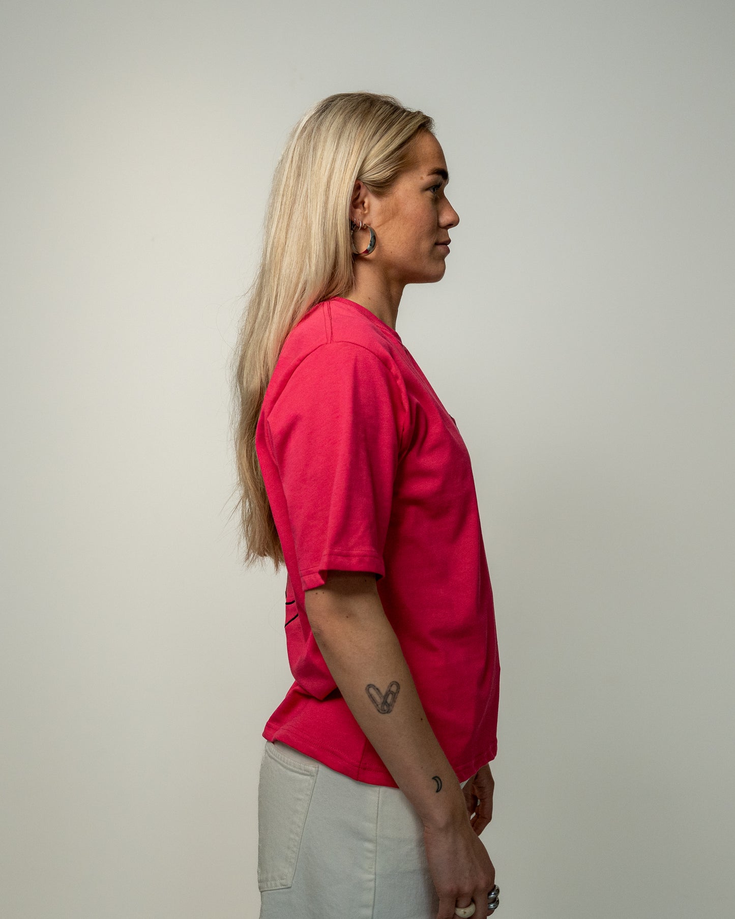 Pocket tee pink