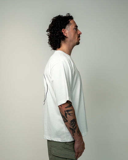 Pocket tee white