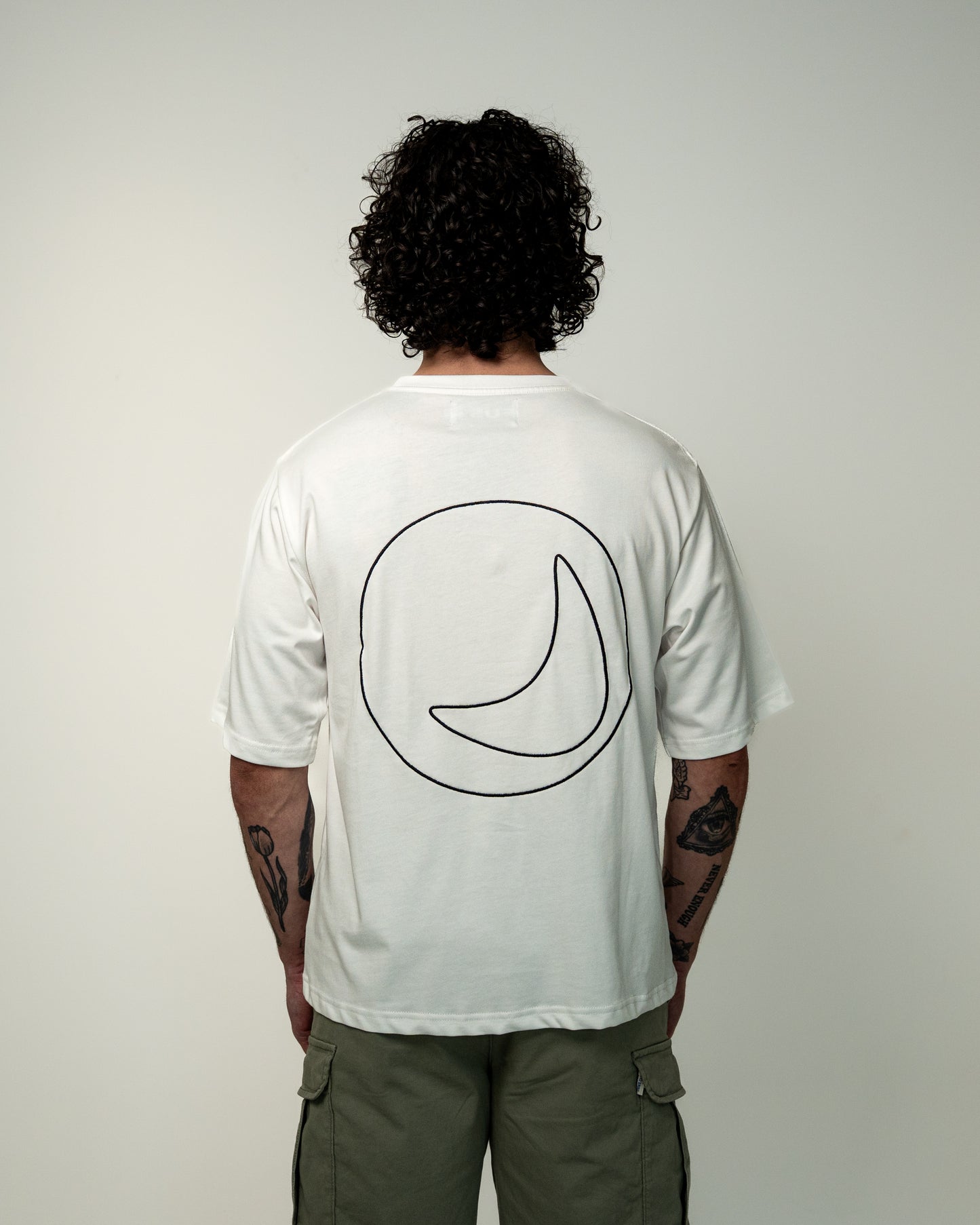 Pocket tee white
